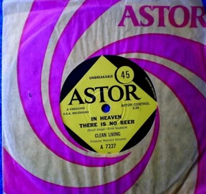 CLEAN LIVING-IN HEAVEN THERE IS NO BEER/BACKWOODS GIRL"RARE" -45 RPM 7" - Bild 1 von 2