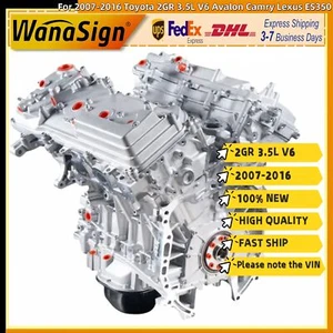 For 2007-2016 Toyota 2GR 3.5L V6 Avalon Camry Lexus ES350 Long block engine Assy - Picture 1 of 5