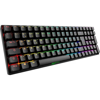 Sharkoon SKILLER SGK50 S2, Gaming-Tastatur, schwarz - Bild 1 von 4