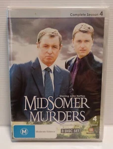Midsomer Murders - Season 4 DVD Brand New And Sealed Three Disc Set Region All - Picture 1 of 2