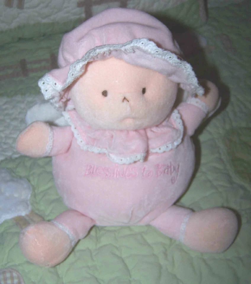Juguete Ty Love Blessings to Baby Baby Girl 2004 Peluche Rosa Usado en Excelente Condición Foto 1 de 1