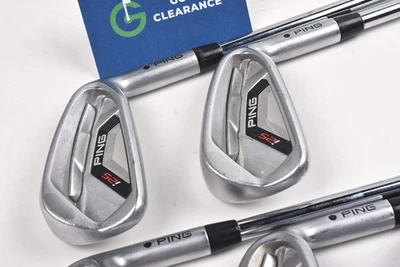 Ping i25 Irons / 5-PW / Black Dot / Stiff Flex Ping Karsten Z-Z65 / No #7 Iron - Image 1 of 4