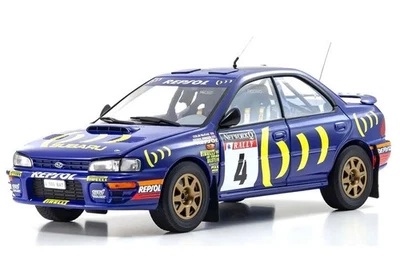 Kyosho 1/18 Subaru Impreza WRC n.4 RAC 1994 modellino auto pressofuso KS08962A - Immagine 1 di 4