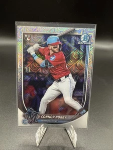 Connor Norby 2025 Bowman Chrome Mega Box Mojo Refractor RC #46 Marlins AAB - Imagen 1 de 2