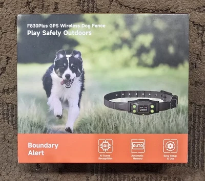 Cerca invisible inalámbrica para perros con collar recargable Foto 1 de 4