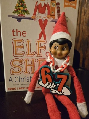JOHN'S RESTORATION AND FABRICATION LLC Elf On The Shelf 67 Christmas Hype Chain