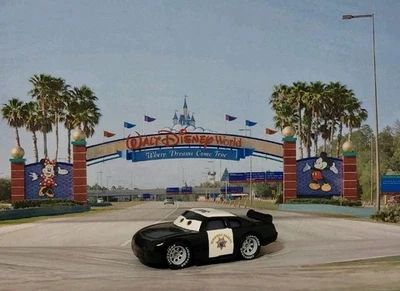 1/55 定制加州公路巡逻队电影车 + 展示卡-一种  — 第 1/4 张图片