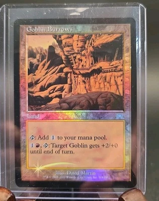 Goblin Burrows Onslaught MTG Foil Near Mint  - Image 1 of 2