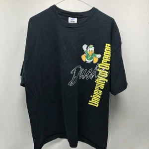 Maglietta Vintage University Of Oregon Disney Paperino Paperino Calcio Adulto XL Castori - Foto 1 di 17