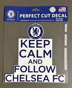 Decalcomania fustellata Chelsea Football Club Soccer 8x8 Wincraft NUOVA!!! - Foto 1 di 2