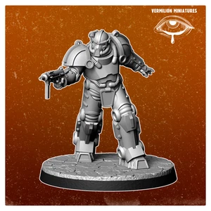 Type 1 Armor C  | Armor Workshop | Vermillion | D&D Wargaming 3D Printed Mini - Picture 1 of 1