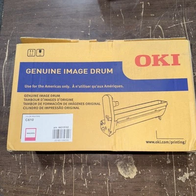 Oki 44315102 Magenta Image Drum Unit For Color Printers C610 Genuine Brand-new - Image 1 of 4