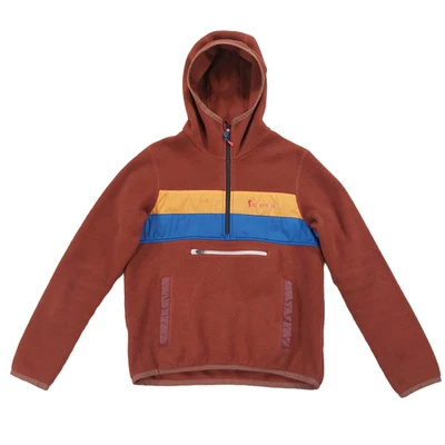 Chaqueta polar Cotopaxi Teca para mujer pequeña, cremallera completa con capucha, retro bloqueado de color Foto 1 de 4