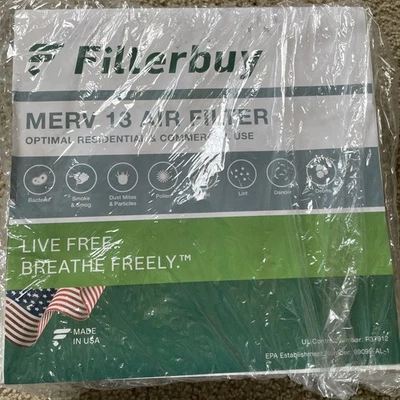 Filterbuy 10x10x1 Air Filters, Replacement Merv 4 Count. - Image 1 of 4