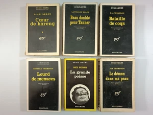 lot 6 "Série noire" Gallimard - Picture 1 of 6
