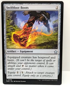 Foundations -Swiftfoot Boots - Artifact - Fdn 258 - Regular - Uncommon - - Bild 1 von 2