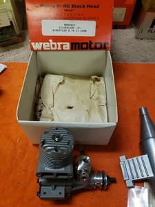 Webra Engine - Webra SILVERLINE 61 w/muffler & TN II Carb - NIB - DP25 - Picture 1 of 15