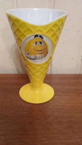 M&M's Yellow Waffle/ Ice Cream Cone - Picture 1 of 1