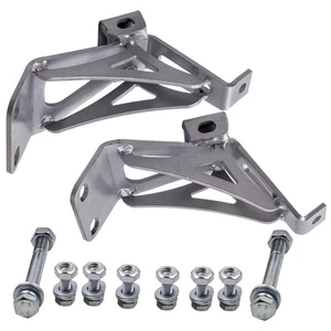 2pcs Sheet Metal Brackets for GMC Truck Small Block V8 (1963-1972) Chevrolet C10 - Imagen 1 de 20