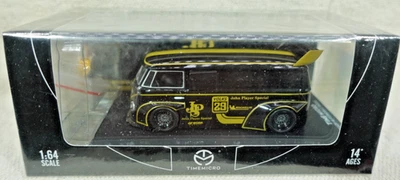 Minibús TimeMicro Volkswagen T1 negro/dorado 1/64 Foto 1 de 2
