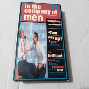 In The Company Of Men VHS Tape Comedy 1997 Aaron Eckhart Hollywood Video Rental - Picture 1 of 3