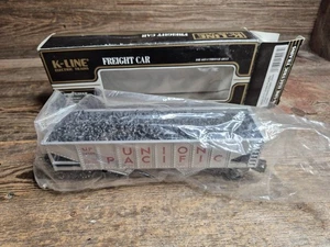 K-Line K622-2111 O Gauge Union Pacific  Classic Ribbed Hopper W/load In Box - Picture 1 of 12