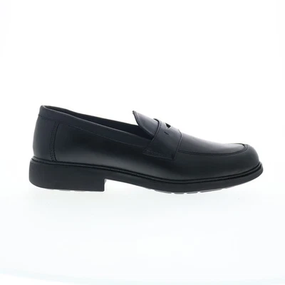 Drew Essex 43950-14 Mens Black Narrow Loafers & Slip Ons Penny Shoes - Image 1 of 4