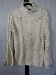 Neu im Karton Ana A New Approach Damenpullover Nylon/Acrylmischung elfenbeinfarben Grobstrick Damen S - Bild 1 von 6