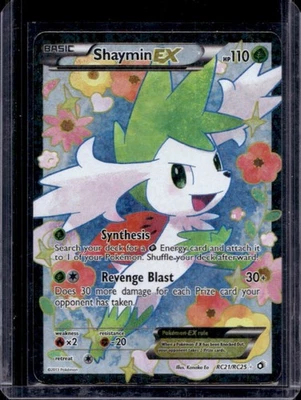 2013 Pokemon Black & White Legendary Treasures Shaymin Radiant Ultra Rare #RC21 - Image 1 of 2