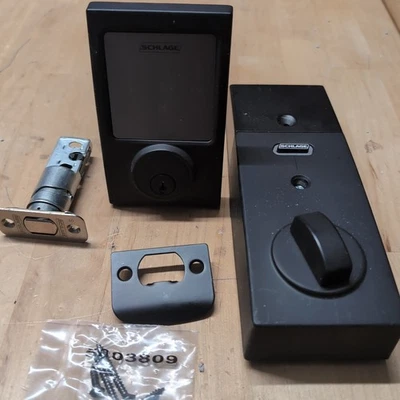  Schlage Century Connect  Smart Lock Deadbolt with alarm with enabled Z-Wave  Foto 1 de 3