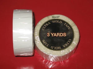 Walker Utra hold Tape 3/4"x 3 YDS Tape Roll for Lace Wigs ,Toupee. - Picture 1 of 1