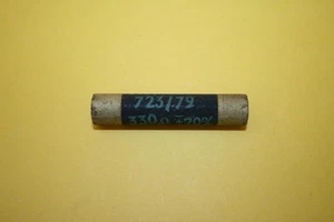 330 OHM  MORGANITE CARBON ROD VINTAGE RESISTOR                           fd6d13 - Picture 1 of 1