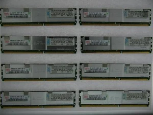 46C7423 Approved 32GB (8x4GB) PC2-5300L FB Mem IBM x3400 7975 7976, x3550 7979 - Picture 1 of 1
