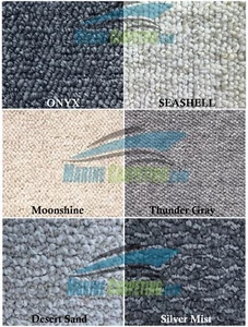 SAMPLES of Berber 40 oz. and Vinyl Replacement Carpet Set Options - Picture 1 of 42