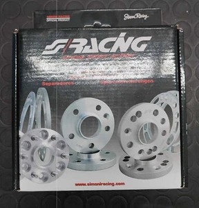 DR014/B2 Simoni Racing 2 DISTANZIALI ALLUMINIO CON BULLONERIA FIAT GRANDE PUNTO - Foto 1 di 2