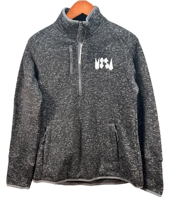 Chaqueta Trimark para mujer L con plantilla media cremallera negra brezo humo Foto 1 de 4