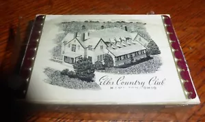 VINTAGE SEALED DECK PLAYING CARDS ELKS COUNTRY CLUB HAMILTON OHIO - Picture 1 of 3