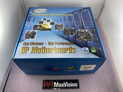 Supermicro X10SDV-12C-TLN4F Server Motherboard - Intel Chipset - Socket BGA-1667 - Image 1 of 2