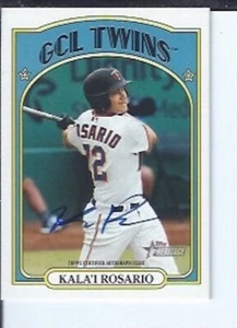 Kala'i Rosario 2021 Topps Heritage Minors Autograph - Picture 1 of 1