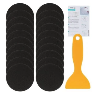 20x Non-Slip Bath Tub Shower Stickers Anti Slip Grip Strips Safety Floor Treads - Picture 1 of 14