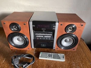 Sony CMT-DV2D Micro Hifi Shelf System, DVD/CD/ Cassette Player & FM/Am-100W - Picture 1 of 10