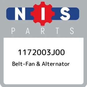 1172003J00 Nissan Belt-fan & alternator 1172003J00, New Genuine OEM Part - Picture 1 of 1