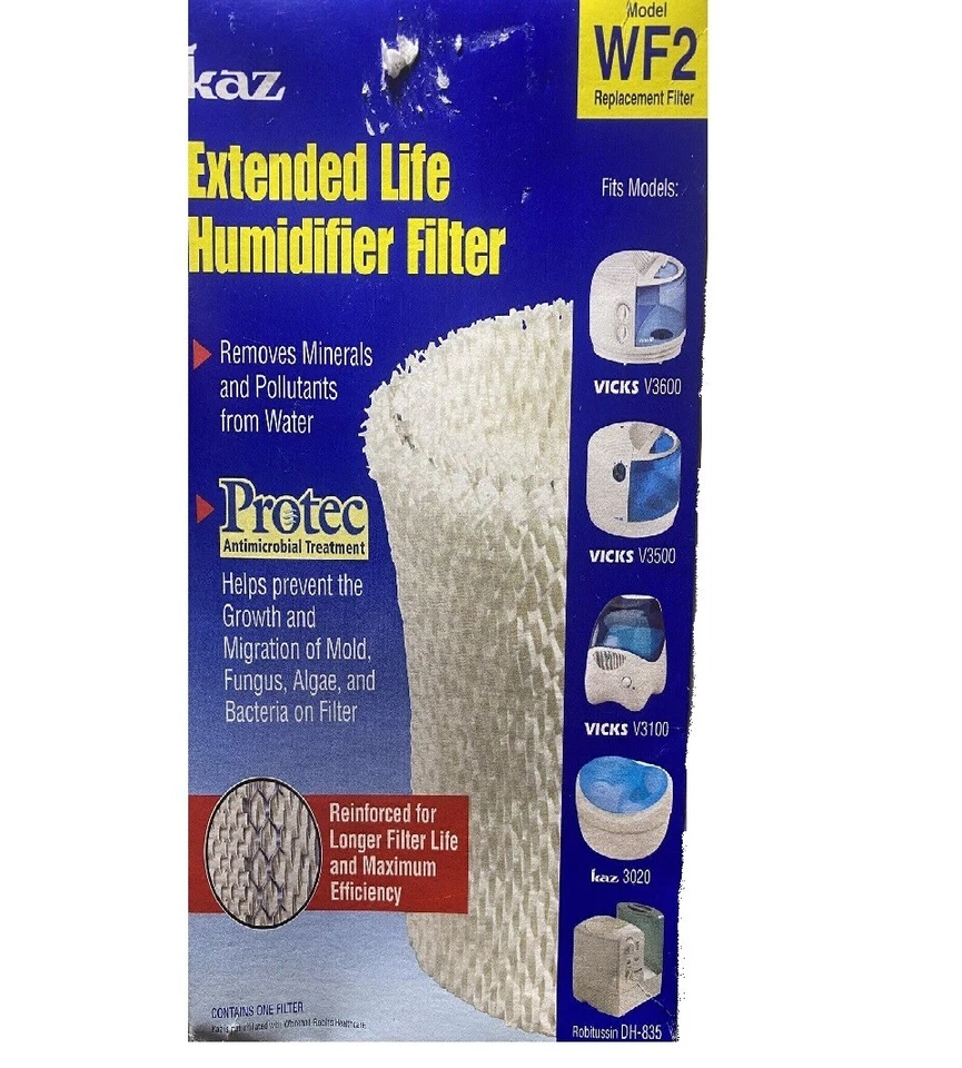 KAZ Extended Life Humidifier Replacement Filter Model WF2 - Image 1 of 1