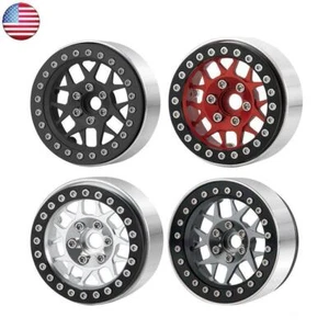 FLYXM 2.2" Metal Beadlock Wheel Rim for 1/10 Crawler Axial Wraith 90018 RC Car - Picture 1 of 45