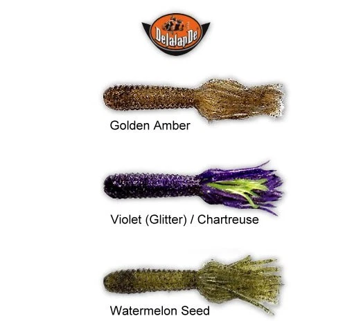 Delalande Double Tubes Salt- 4" / 11cm - Barsch, Zander, Hecht und mehr - Bild 1 von 1