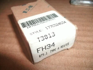 CALENTADOR DE SOBRECARGA TÉRMICA EATON CUTLER HAMMER FH34 177C524G34 - 4 DISPONIBLES - Imagen 1 de 1