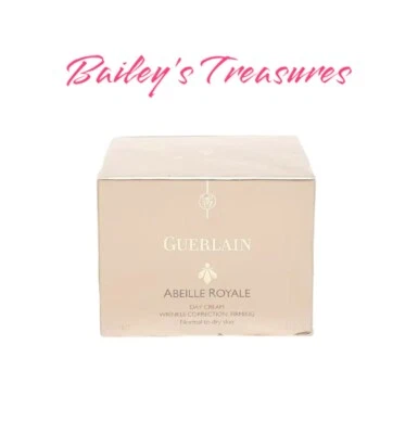 Crema de día reafirmante corrección de arrugas Guerlain Abeille Royale 1,7 OZ ¡ENVÍO GRATUITO! Foto 1 de 4