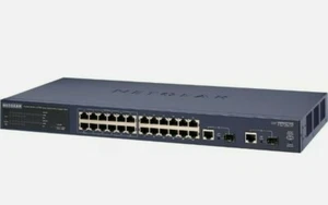 NETGEAR ProSafe FS726TP Smart Switch - przełącznik - zarządzany - 24 porty - Zdjęcie 1 z 6