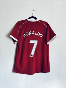 Manchester United Football Jersey 2006-2007 Nike Cristiano Ronaldo 7 S 146814 - Foto 1 di 10