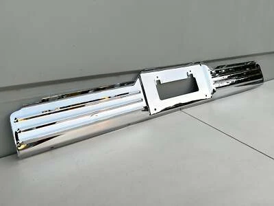 1964 CHEVROLET CHEVY IMPALA BEL AIR BISCAYNE REAR LICENSE PLATE PANEL / CHROME - Image 1 of 4